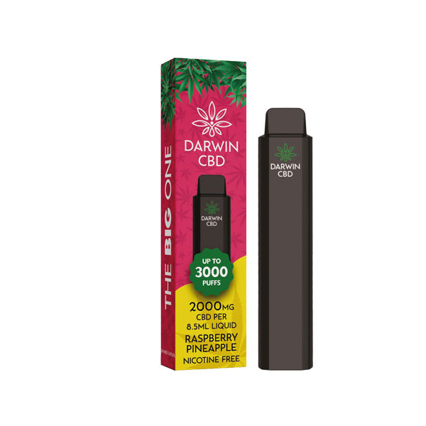 Darwin The Big One 2000mg CBD Disposable Vape | 3000 Puffs – Vaper 