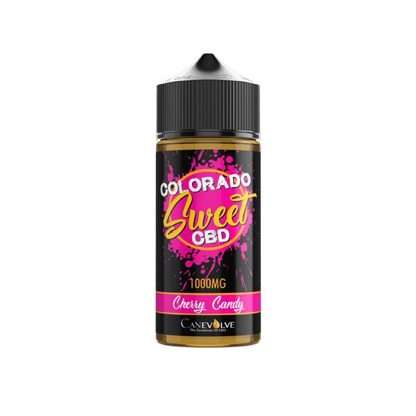 Colorado Sweet 1000mg CBD Vaping Liquid 100ml 50VG 50PG Vaper