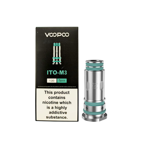 Voopoo ITO M Series Coils - 1.0Ω/1.2Ω/0.5Ω