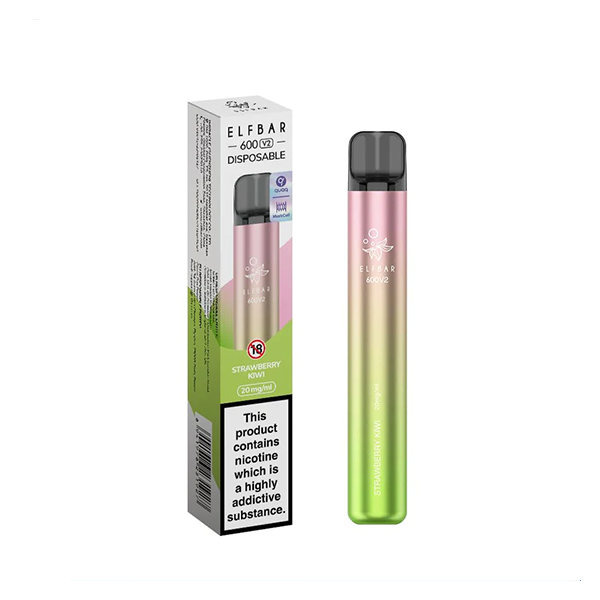 ELF Bar 600 V2 20mg Disposable Vape 600 Puffs