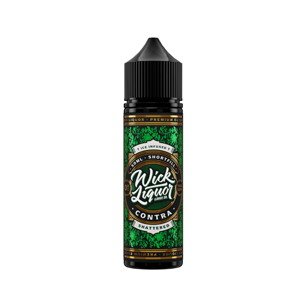 Wick Liquor 50ml 0mg Shortfill Vape Juice [70VG/30PG]