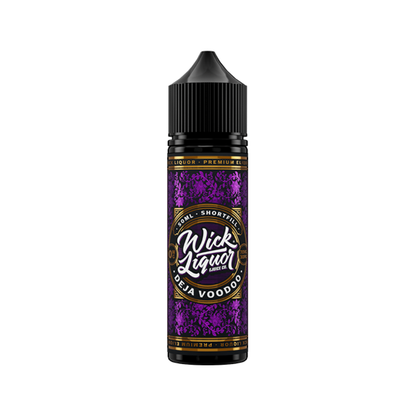 Wick Liquor 50ml 0mg Shortfill Vape Juice [70VG/30PG]