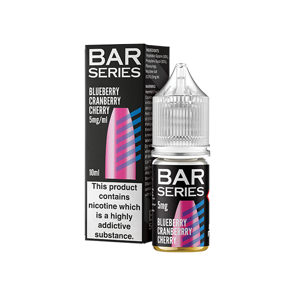 Bar Series 5mg Nic Salts 10ml [50VG/50PG]