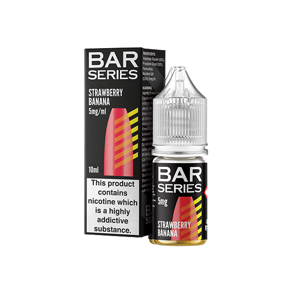 Bar Series 5mg Nic Salts 10ml [50VG/50PG]