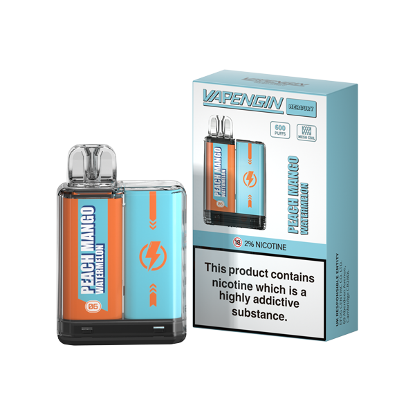 Vapengin Mercury 20mg Disposable Vape 600 Puffs