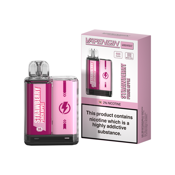 Vapengin Mercury 20mg Disposable Vape 600 Puffs