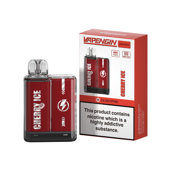 Vapengin Mercury 20mg Disposable Vape 600 Puffs