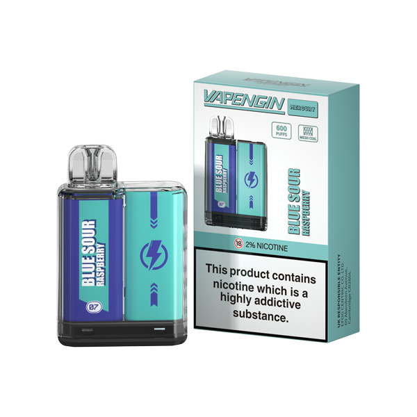 Vapengin Mercury 20mg Disposable Vape 600 Puffs