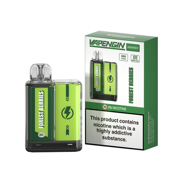 Vapengin Mercury 20mg Disposable Vape 600 Puffs