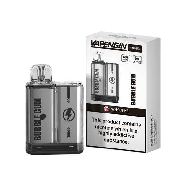 Vapengin Mercury 20mg Disposable Vape 600 Puffs