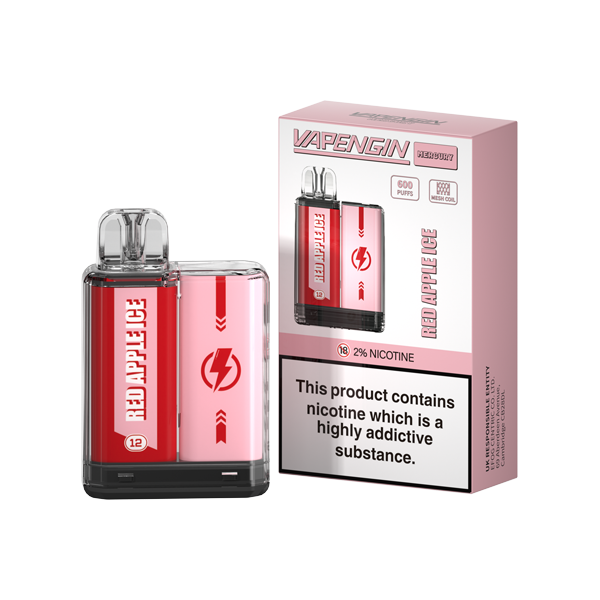 Vapengin Mercury 20mg Disposable Vape 600 Puffs