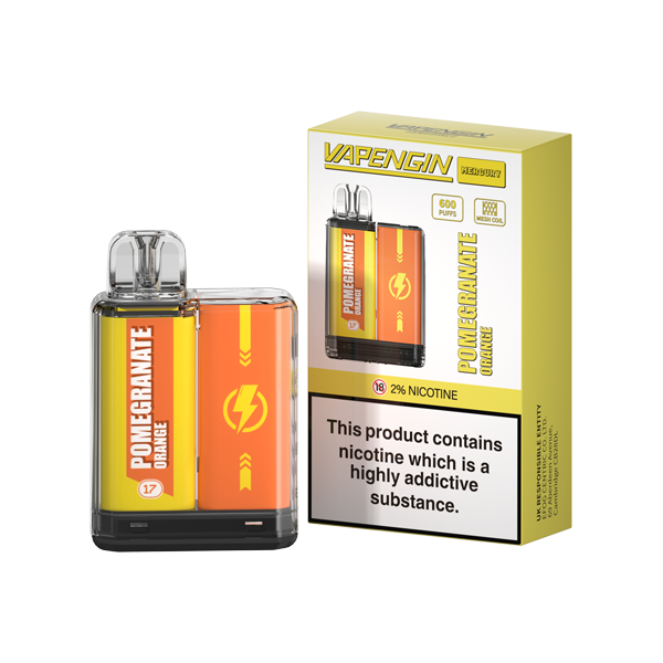 Vapengin Mercury 20mg Disposable Vape 600 Puffs