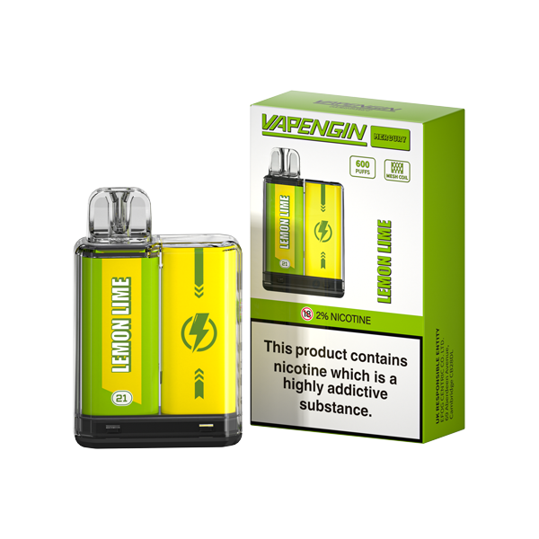 Vapengin Mercury 20mg Disposable Vape 600 Puffs