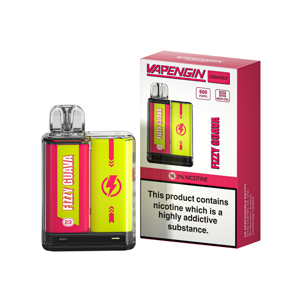 Vapengin Mercury 20mg Disposable Vape 600 Puffs