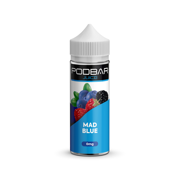 Kingston Podbar 100ml 0mg Shortfill Vape Juice [50VG/50PG]