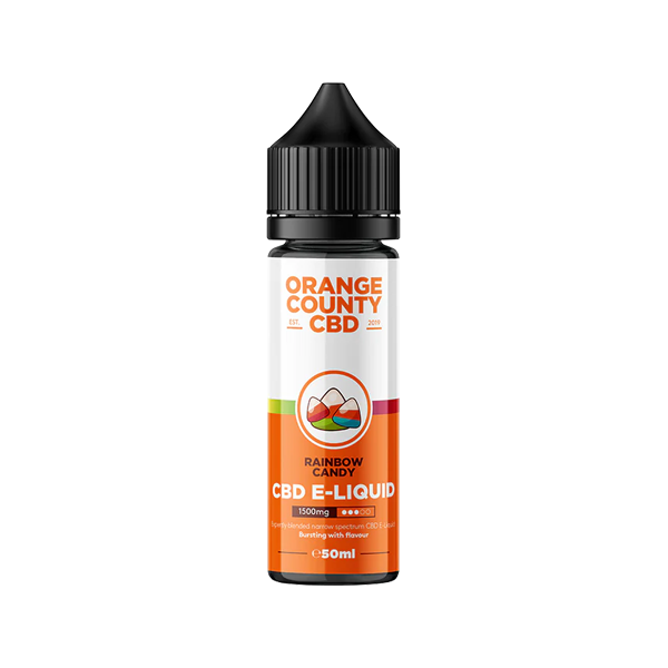 Orange County CBD 50ml 1500mg Broad Spectrum CBD Vape Juice [50VG/50PG]