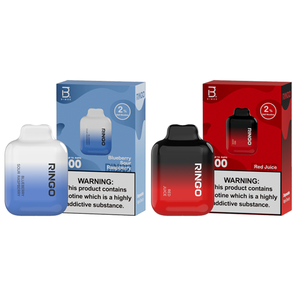 B+MOR Ringo 20mg Dual Mesh Disposable Vape 600 Puffs