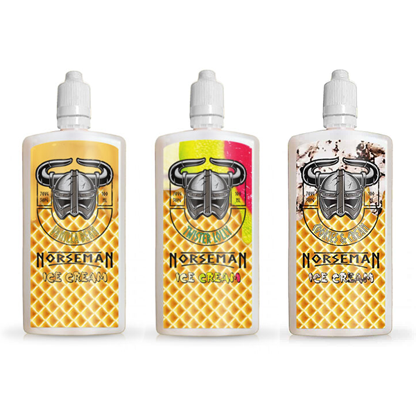 Norsemen Flask Ice-creams 100ml 0mg Shortfill Vape Juice [70VG/30PG]