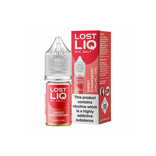 Lost Liq 10mg Nic Salts [50VG/50PG]