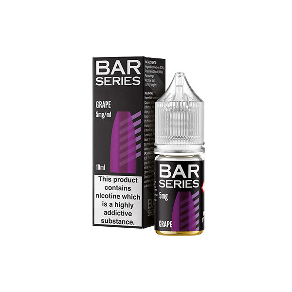 Bar Series 5mg Nic Salts 10ml [50VG/50PG]