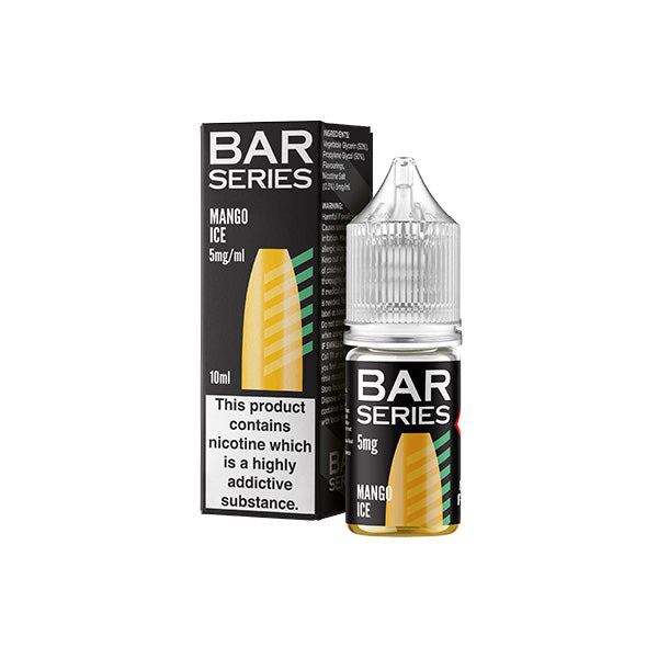 Bar Series 5mg Nic Salts 10ml [50VG/50PG]