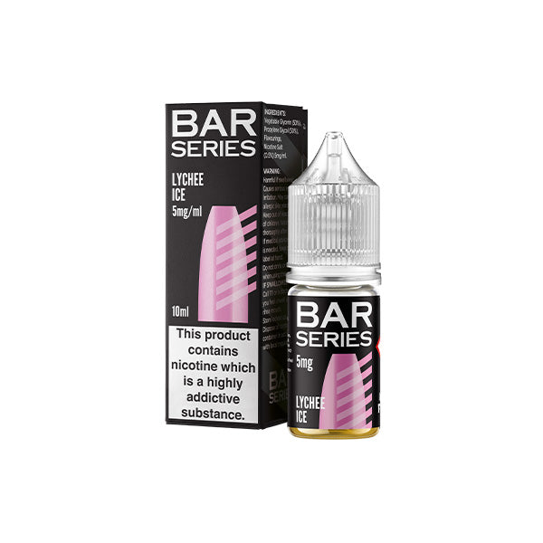 Bar Series 5mg Nic Salts 10ml [50VG/50PG]