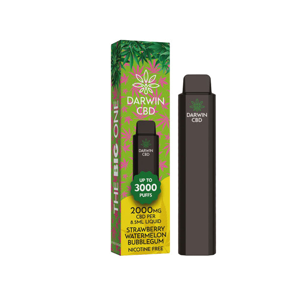 Darwin 2000mg CBD Disposable Vape 3000 Puffs