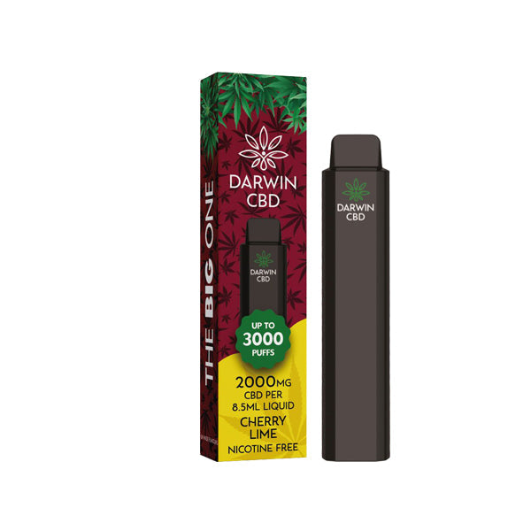 Darwin 2000mg CBD Disposable Vape 3000 Puffs