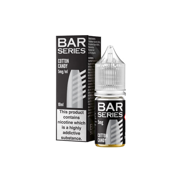 Bar Series 5mg Nic Salts 10ml [50VG/50PG]