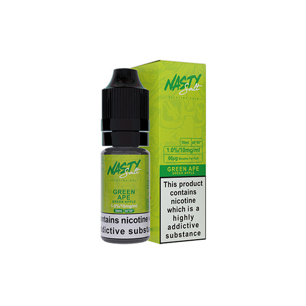 Nasty Salts 10mg 10ml Nic Salts [50VG/50PG]