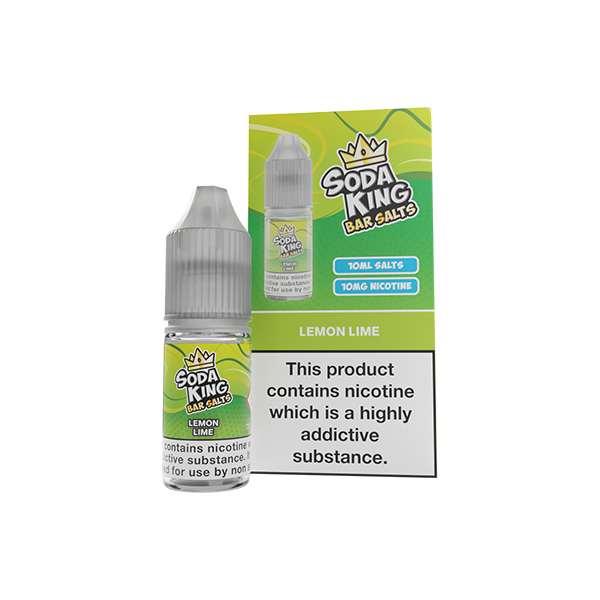 Soda King Bar SALTS 10mg [50VG/50PG] 10ml Nic Salts