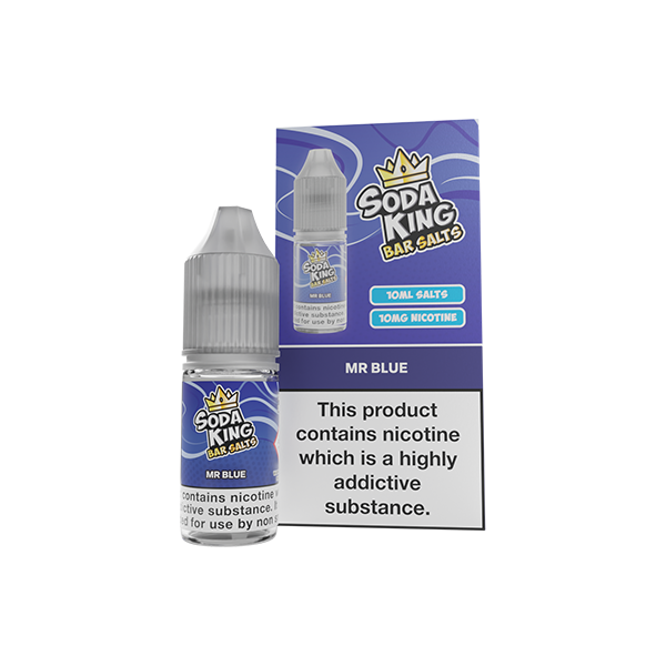 Soda King Bar SALTS 10mg [50VG/50PG] 10ml Nic Salts