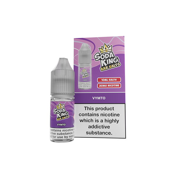 Soda King Bar SALTS 20mg Nic Salts 10ml [50VG/50PG]