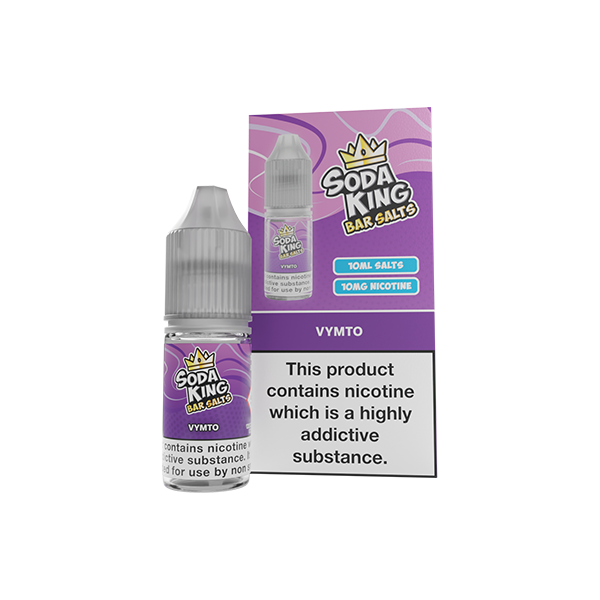 Soda King Bar SALTS 10mg [50VG/50PG] 10ml Nic Salts