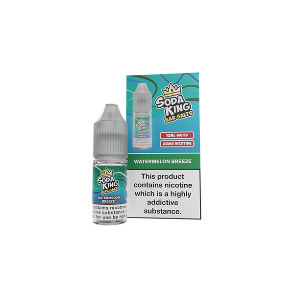 Soda King Bar SALTS 20mg Nic Salts 10ml [50VG/50PG]