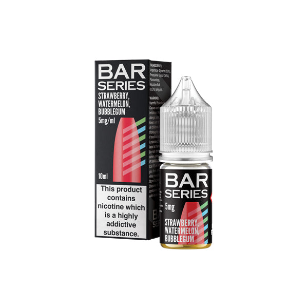 Bar Series 5mg Nic Salts 10ml [50VG/50PG]