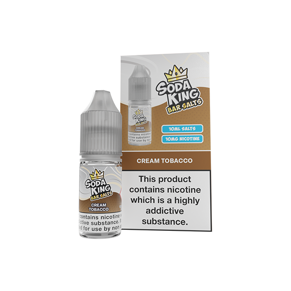 Soda King Bar SALTS 10mg [50VG/50PG] 10ml Nic Salts