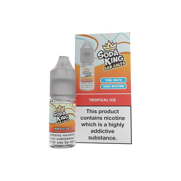 Soda King Bar SALTS 10mg [50VG/50PG] 10ml Nic Salts