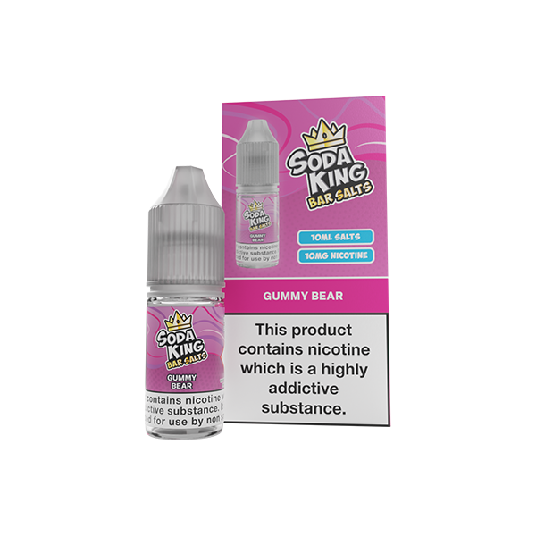 Soda King Bar SALTS 10mg [50VG/50PG] 10ml Nic Salts