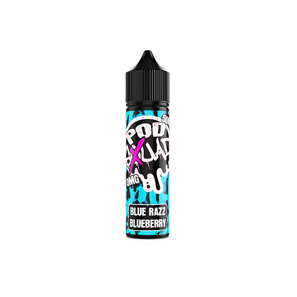 Pod Squad 50ml 0mg Shortfill Vape Juice [50VG/50PG]