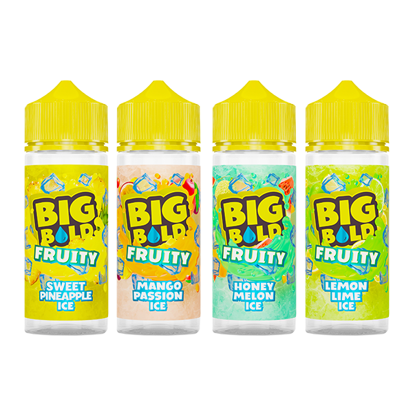 Big Bold Fruity Series 100ml 0mg Shortfill Vape Juice [70VG/30PG]