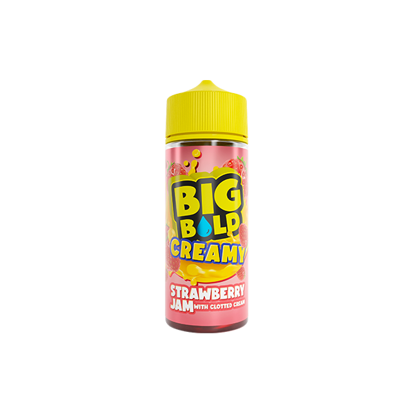 Big Bold Creamy Series 100ml 0mg Shortfill Vape Juice [70VG/30PG]