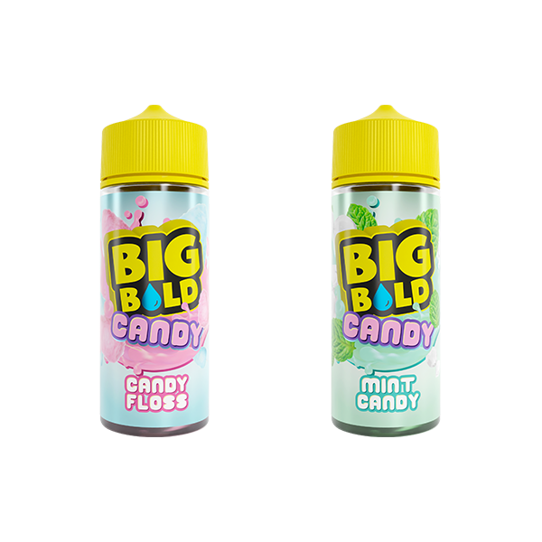 Big Bold 100ml 0mg Candy Series Vape Juice [70VG/30PG]