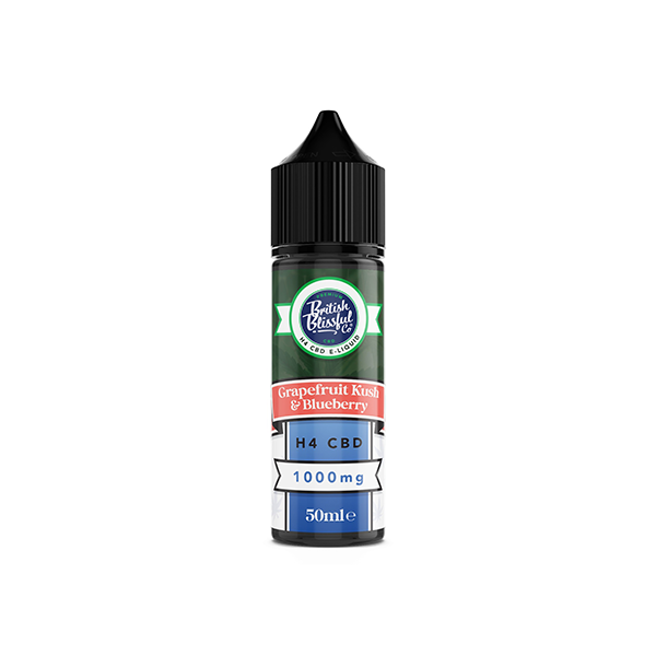 British Blissful 50ml 1000mg H4 CBD Vape Juice [70VG/30PG]