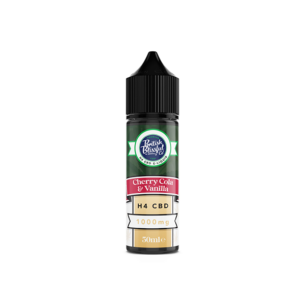 British Blissful 50ml 1000mg H4 CBD Vape Juice [70VG/30PG]