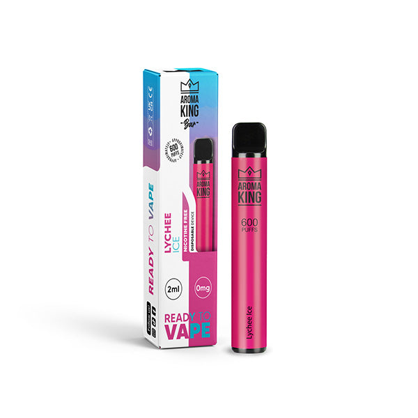 Nicotine Free Aroma King Bar 600 Disposable Vape