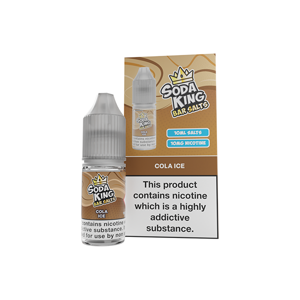 Soda King Bar SALTS 10mg [50VG/50PG] 10ml Nic Salts