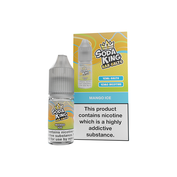 Soda King Bar SALTS 10mg [50VG/50PG] 10ml Nic Salts