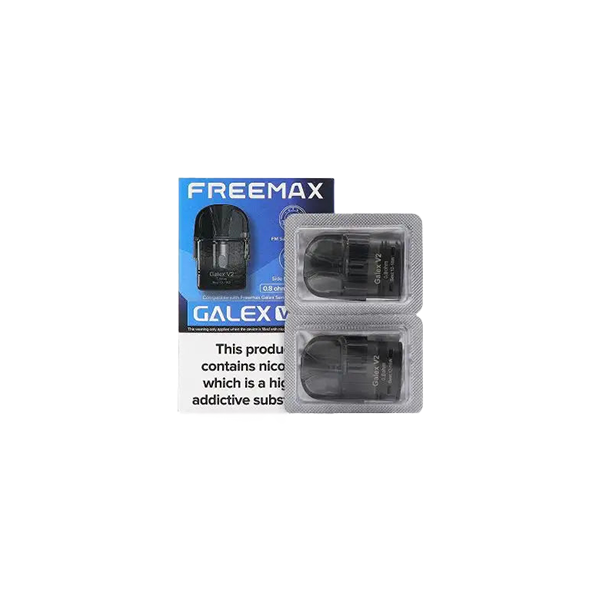 Freemax Galex V2 Replacement Vape Pods (0.6Ohm, 0.8Ohm, 1.0Ohm)