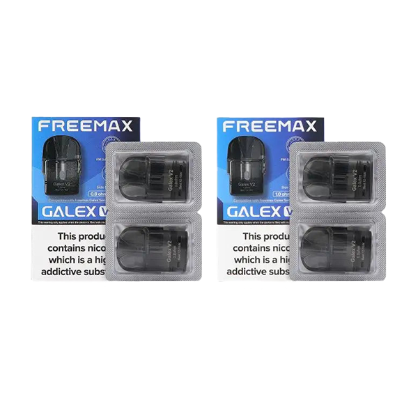 Freemax Galex V2 Replacement Vape Pods (0.6Ohm, 0.8Ohm, 1.0Ohm)